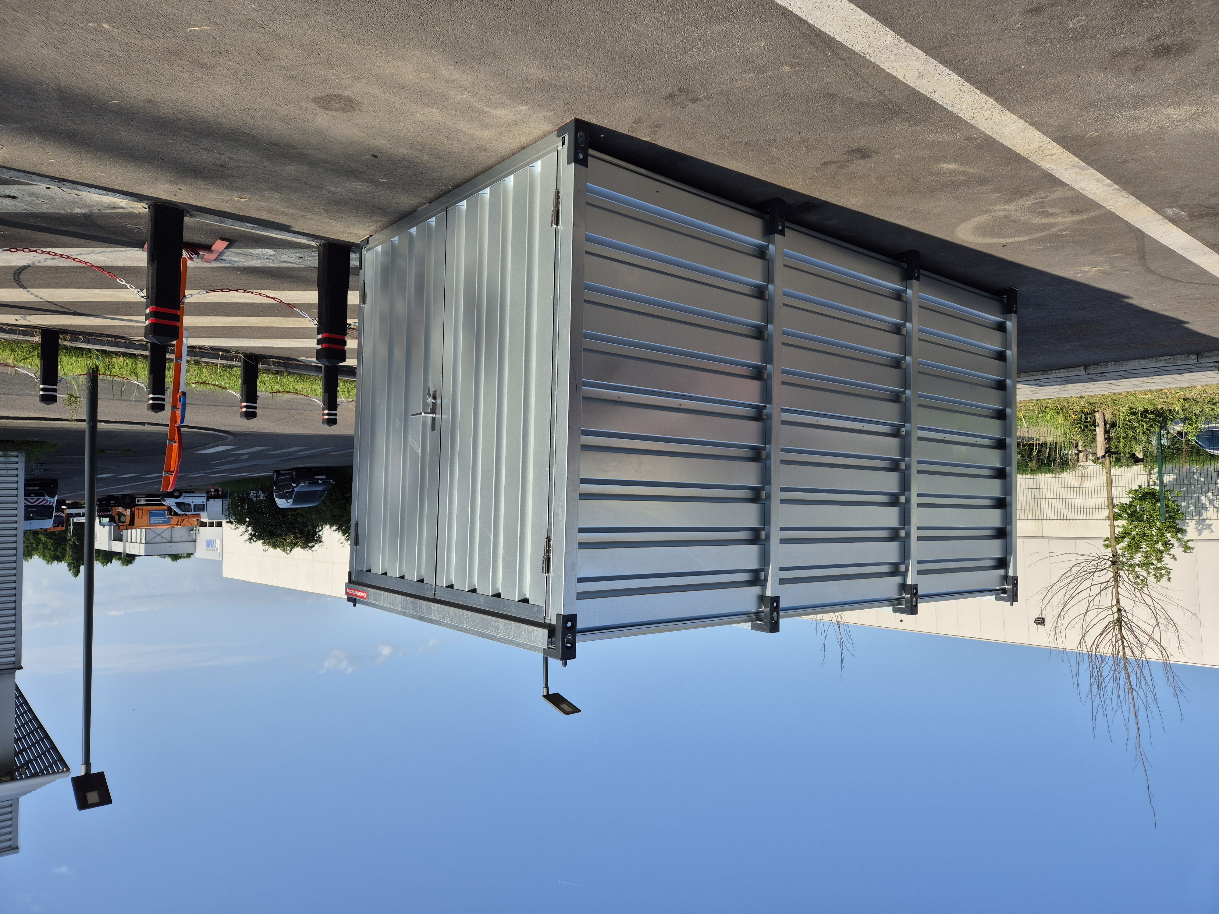 TWEEDEHANDS OPSLAGCONTAINER 4MX2M20 Prijs : VERKOCHT